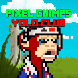 Pixel Chimps Yolo Club NFT
